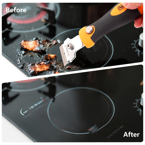 MulWark extendable-handle razor scraper enables reach in tight spaces