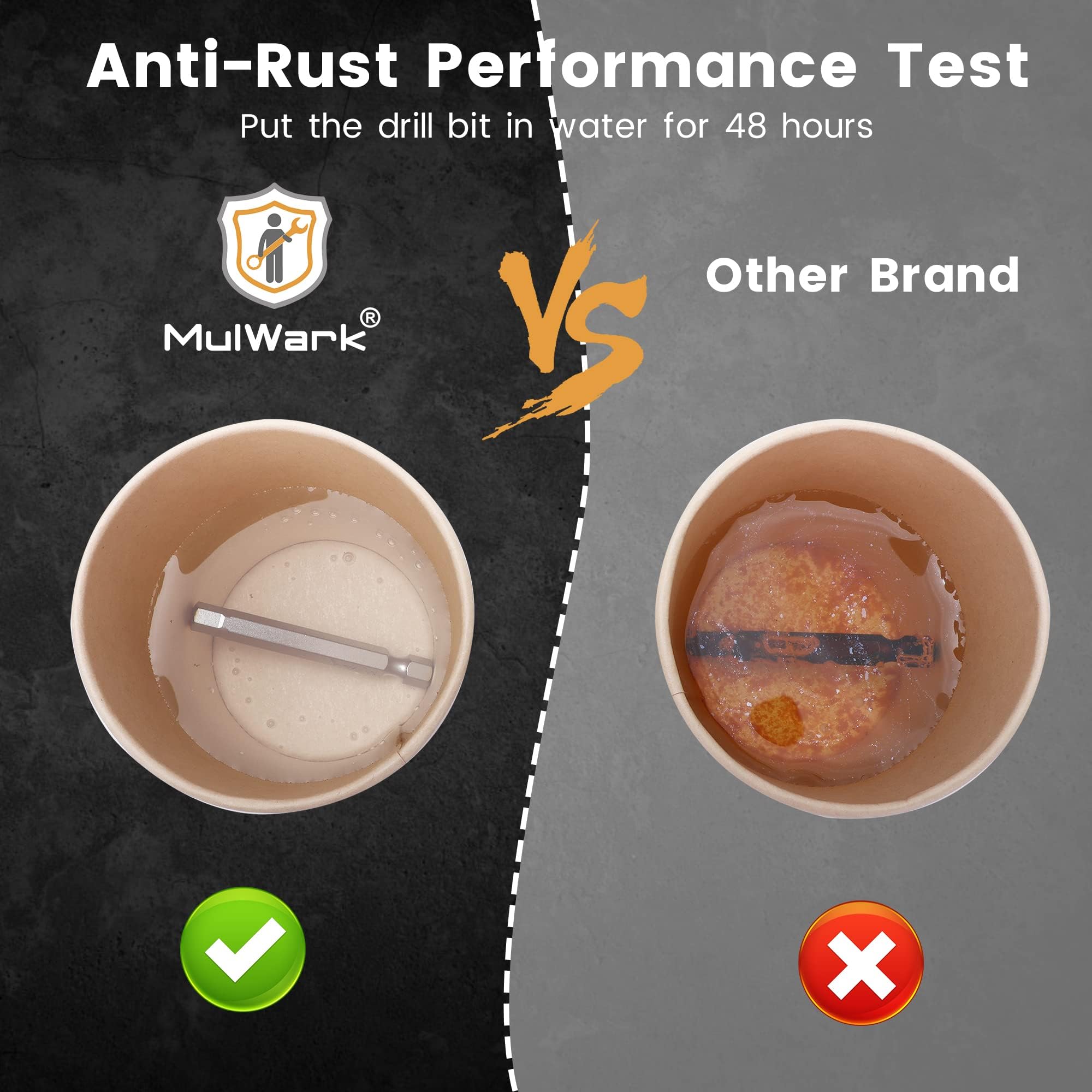 MulWark quick-release shank enables fast tool swaps.