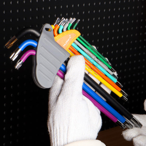 MULWARK L-shaped design extends reach and leverage for stubborn fasteners.