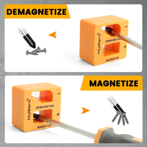 MulWark magnetizer/demagnetizer supports versatile screw handling.