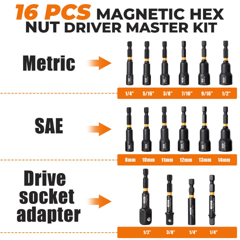 MulWark socket-adapters for versatile fits across tools and projects.