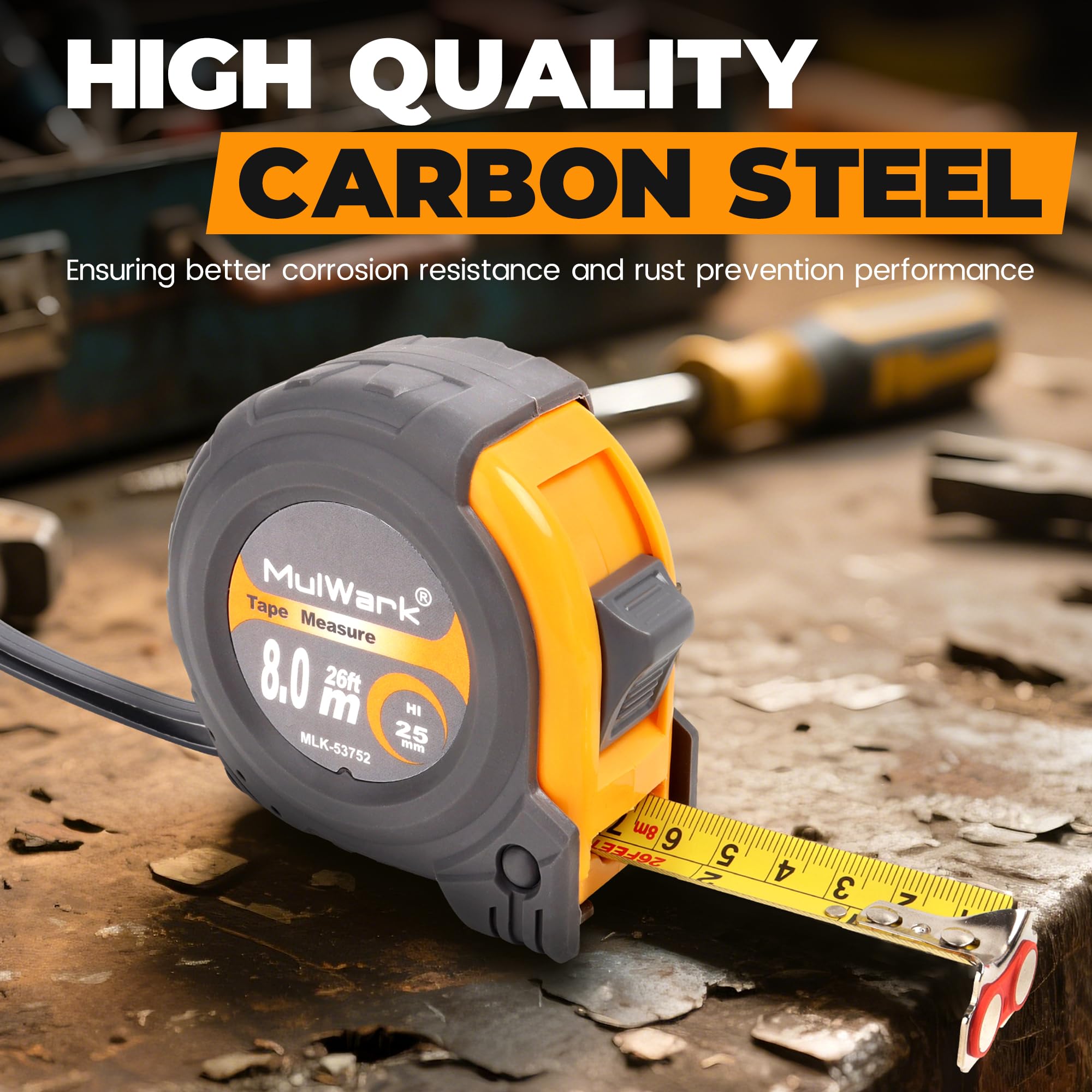 MulWARK soft, ergonomic grip reduces fatigue during long measurements