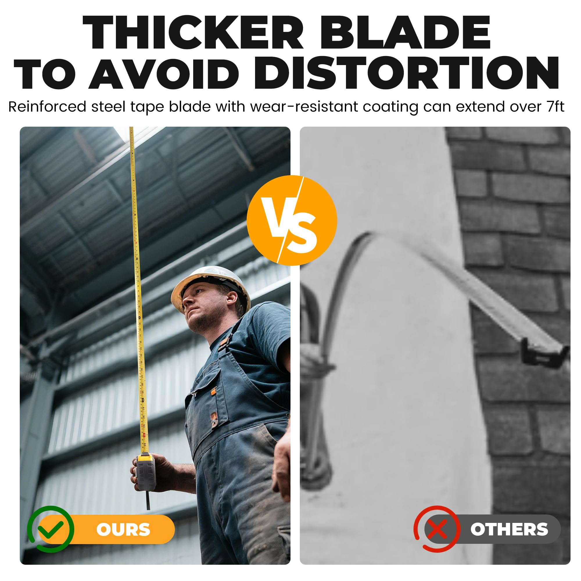 MulWARK shockproof case protects the blade in tough environments