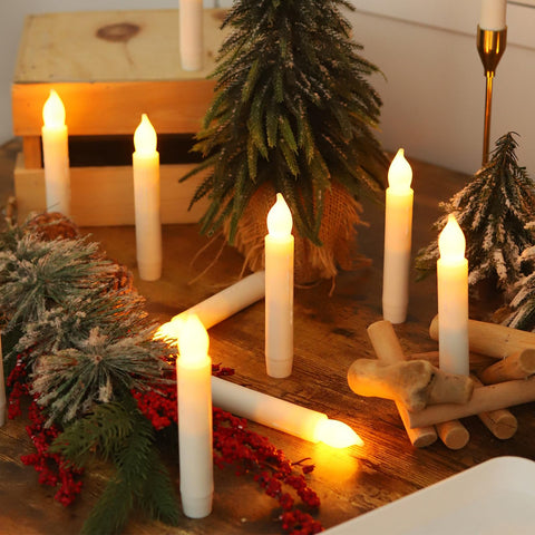 MUMCHASI safe-no-flame candles prevent wax drips