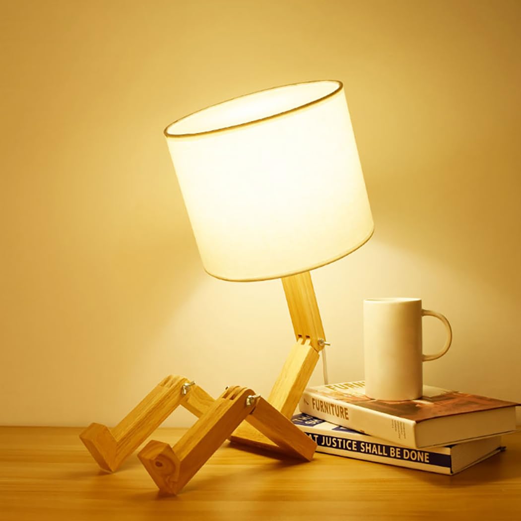 MUMENG desk lamp suits home, dorm, and kids rooms