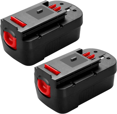 Munikind 2-pack 3600mAh Ni-MH battery front view for extended runtime