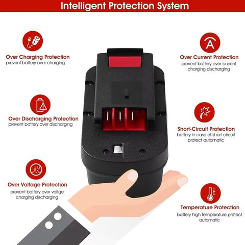 Munikind three-pin temperature sensor detail on battery for safe charging
