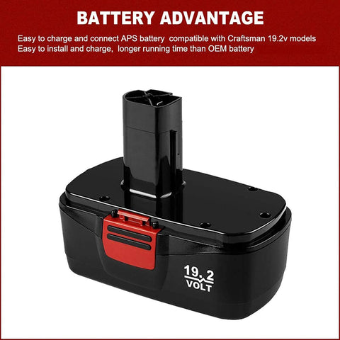 Munikind 3600mAh high-capacity battery for extended cordless use