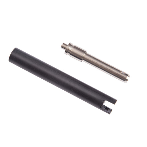 Murphy Door aluminum pin remover tool ready for quick hinge pin removal.