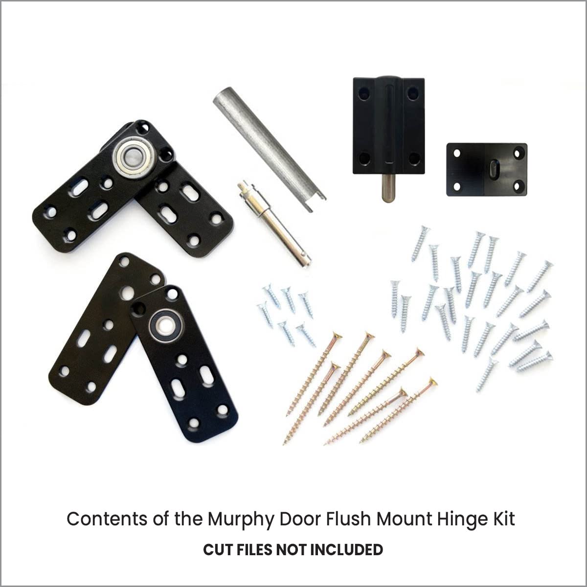 Murphy Door installation process guide showing step-by-step setup.