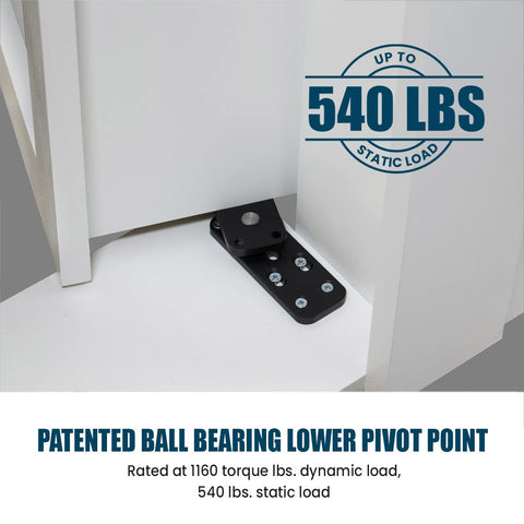 Murphy Door secret door flush fit into wall highlighting seamless integration.