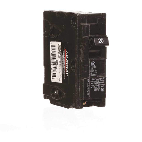Panel view showing Murray MP120 fitting a plug-in connection