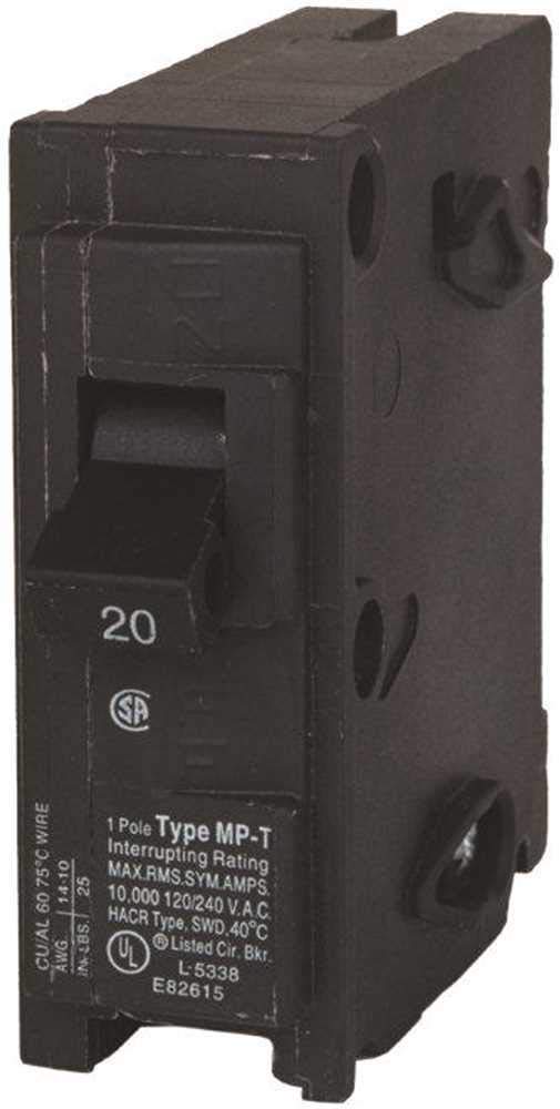 Murray MP120 installed with insta-wire feature in a panel for fast connections