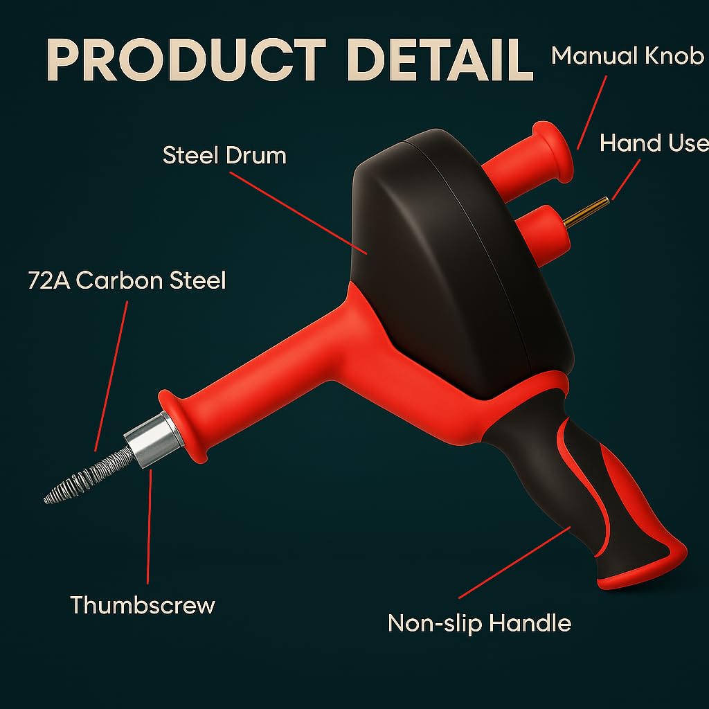 Musbus chemical-free unclogging preserves pipes and environment.
