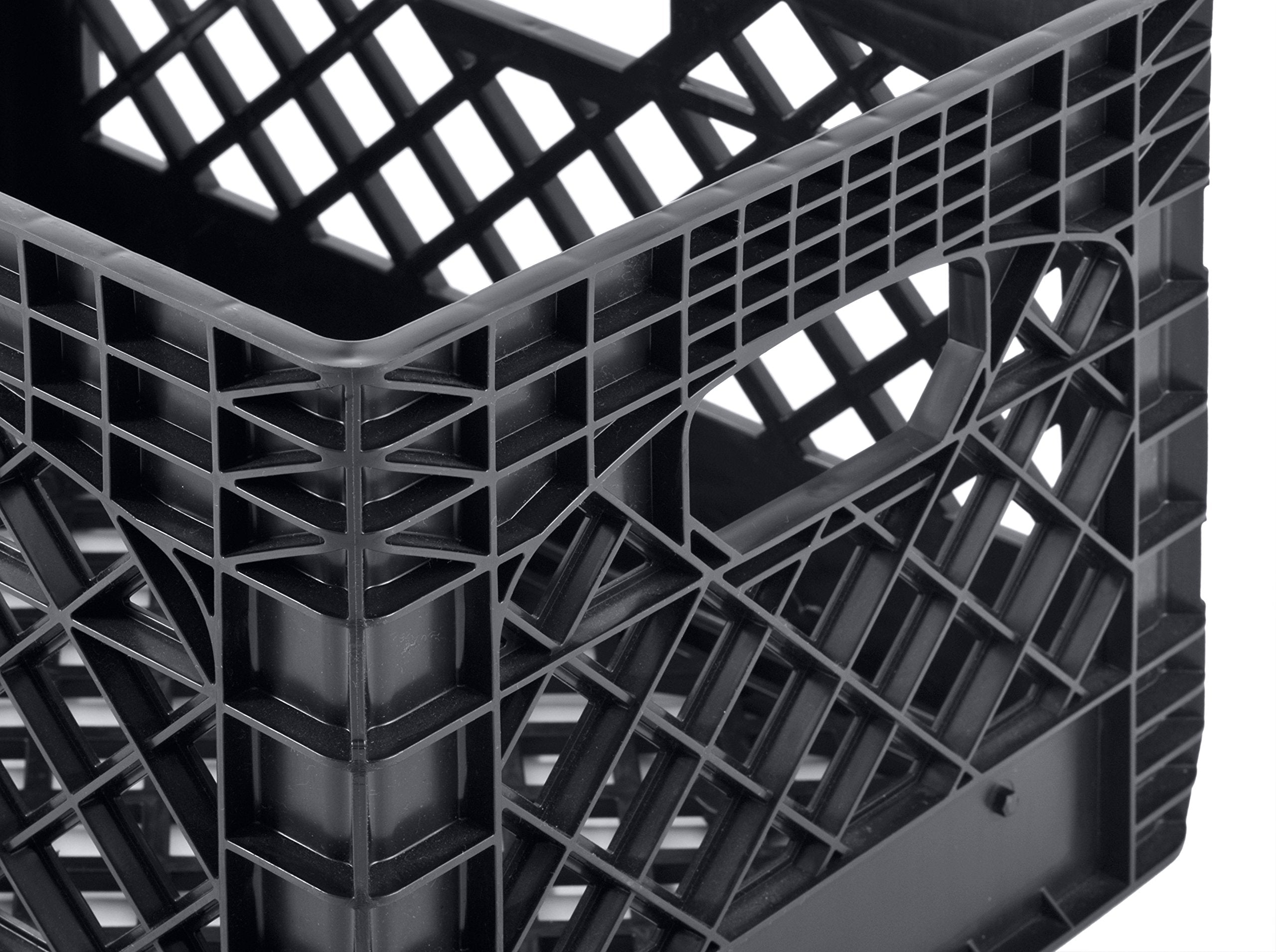 Muscle Rack PMK24QTB-3 crates stacked to save space