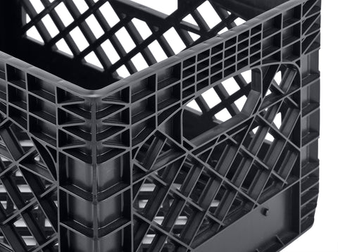 Muscle Rack PMK24QTB-3 crates stacked to save space