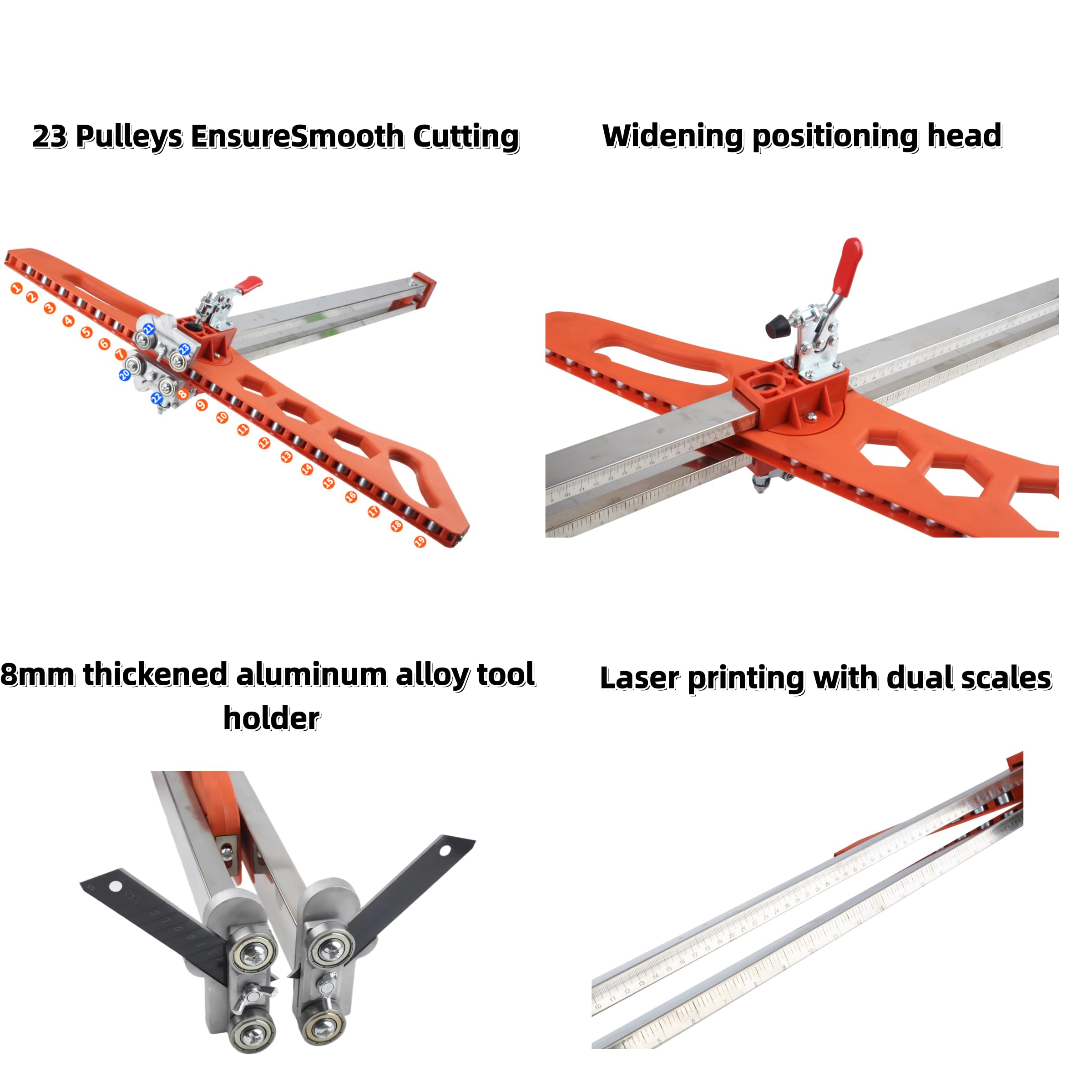 Muscovite drywall cutter performing two step cutting on drywall
