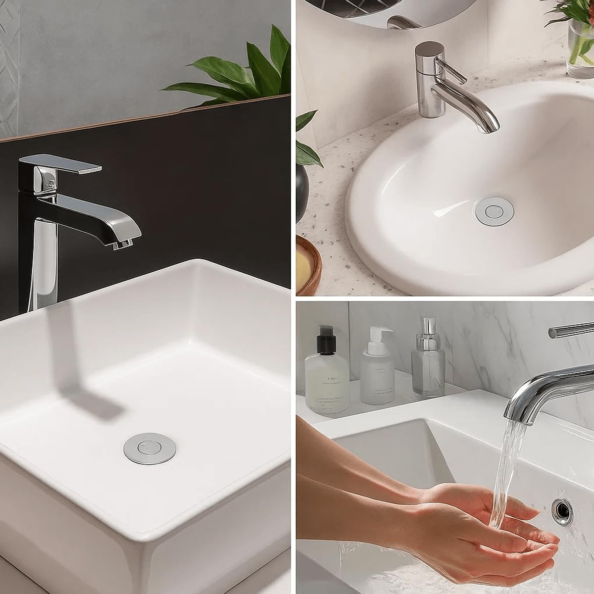 Durable brass core and stainless steel basket resist wear and corrosion