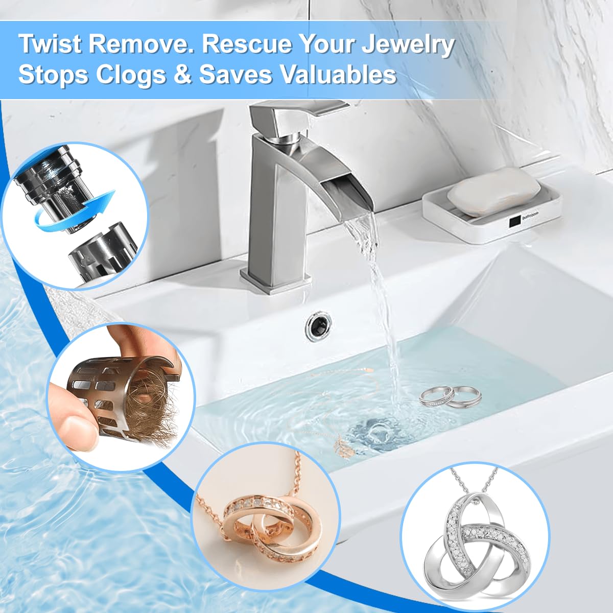Mushu metallized finish resists corrosion for lasting shine.