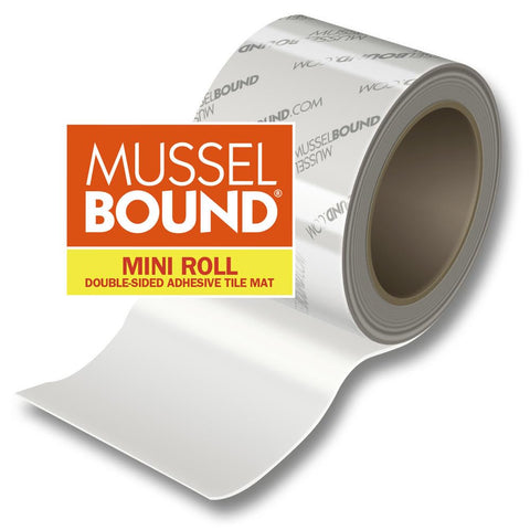 MusselBound Mini Roll small-space installation demonstrates fast setup in tight areas.