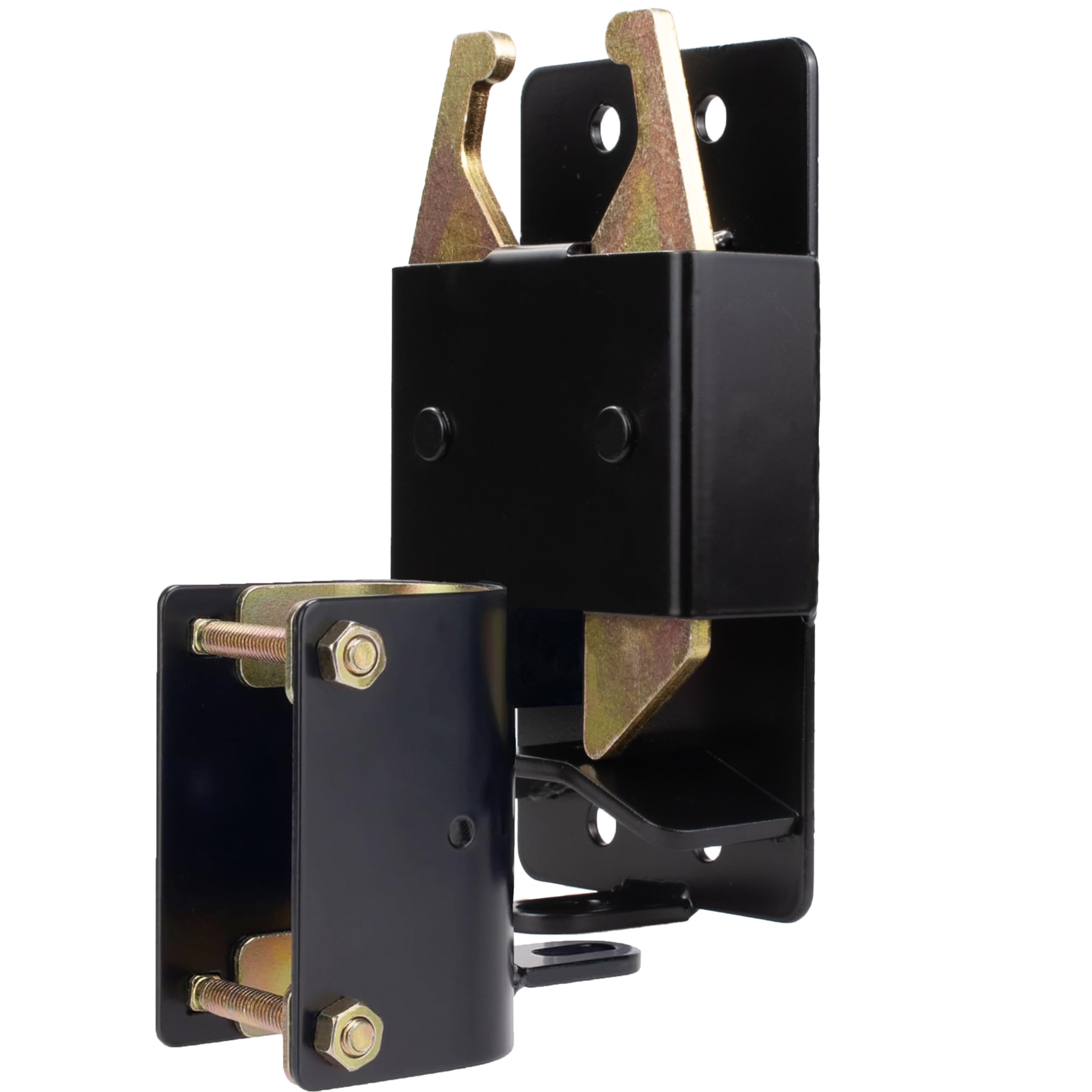 MustGood heavy-duty farm gate latch with rust resistance for outdoor gates.