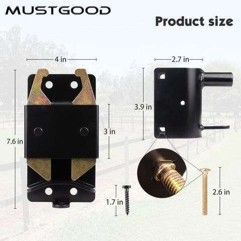 MustGood rust-resistant finish helps endure weather and outdoor use.