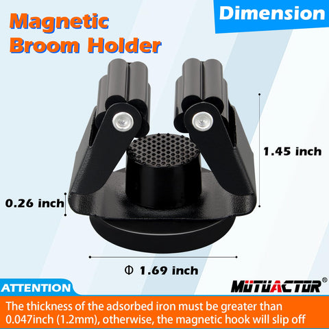 Sticks firmly to ferrous metal surfaces like cabinets and boxes
