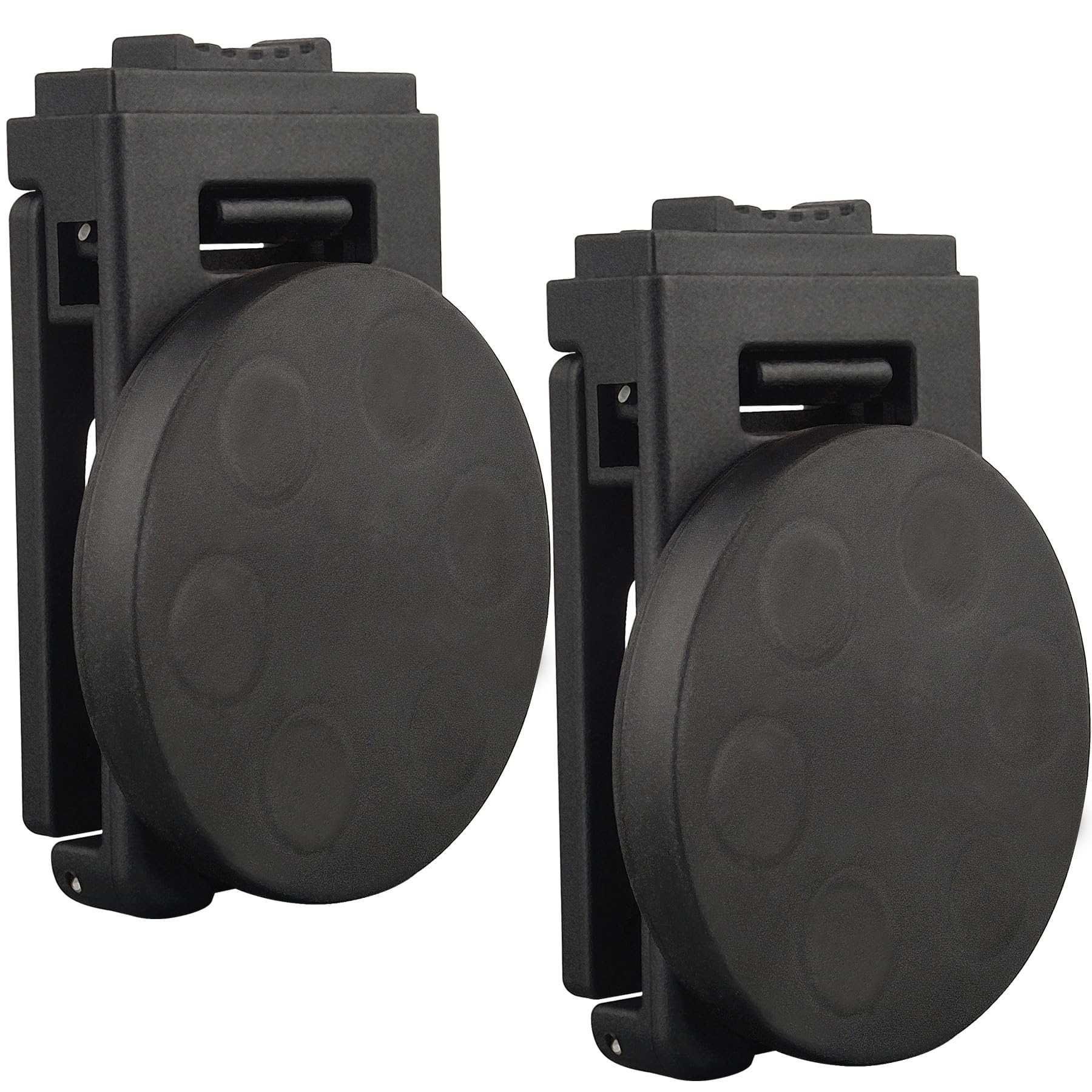 MUTUACTOR magnetic belt clip with anti-slip base securing tools on a belt
