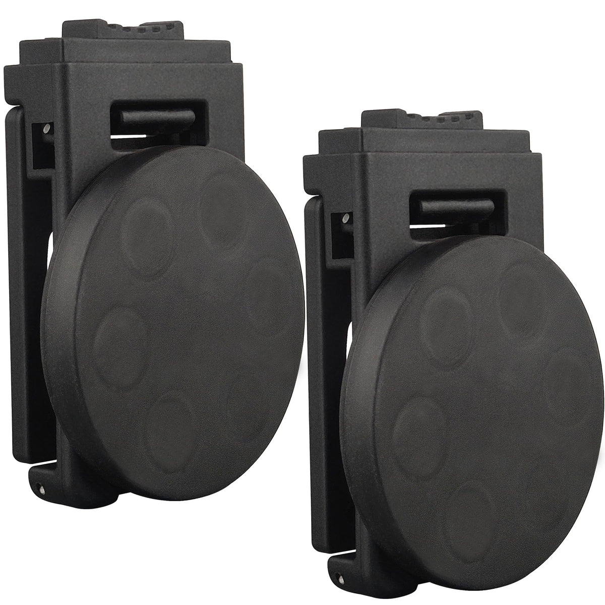 MUTUACTOR magnetic belt clip with anti-slip base securing tools on a belt