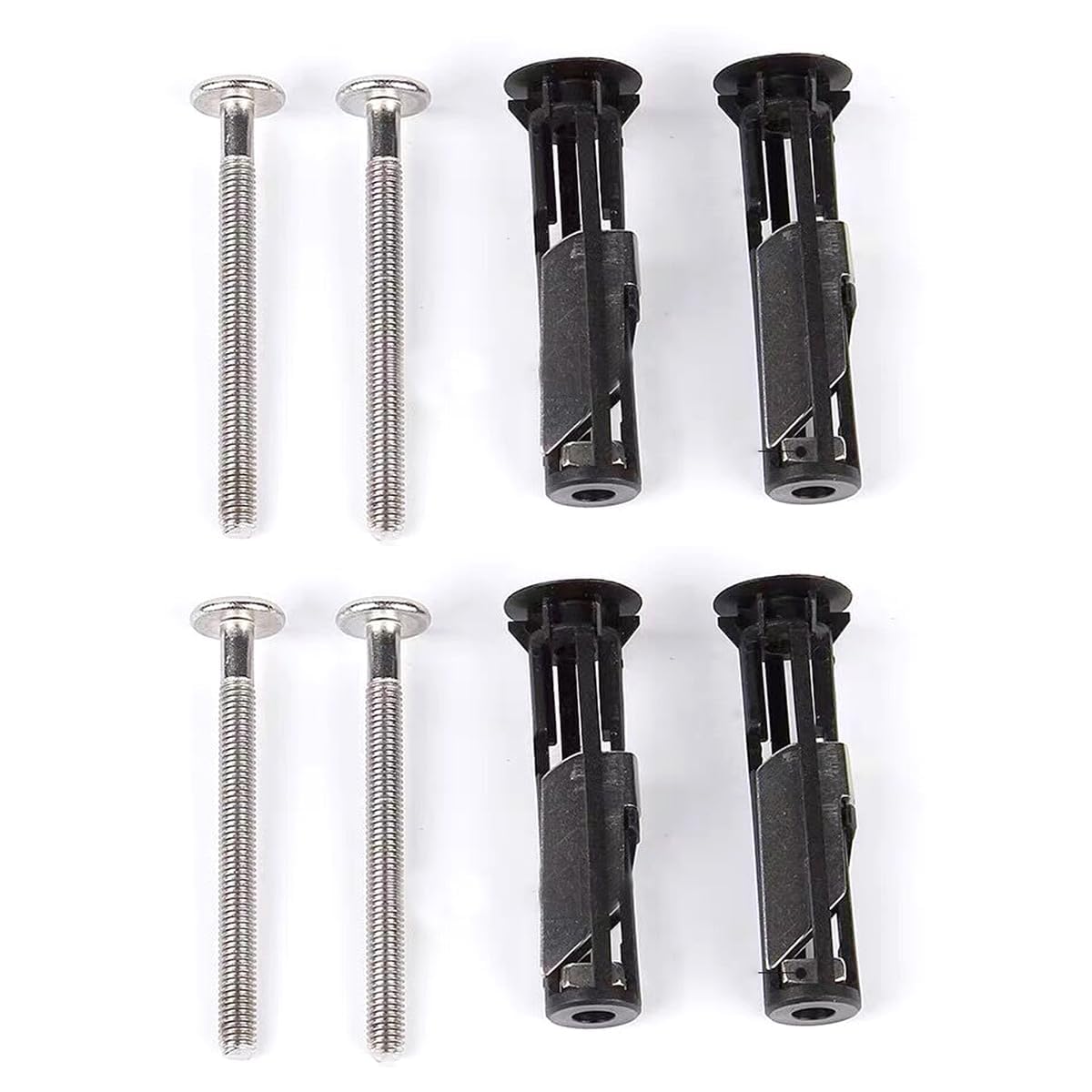 MUU plastic bolts, washers, nuts included for versatile fit