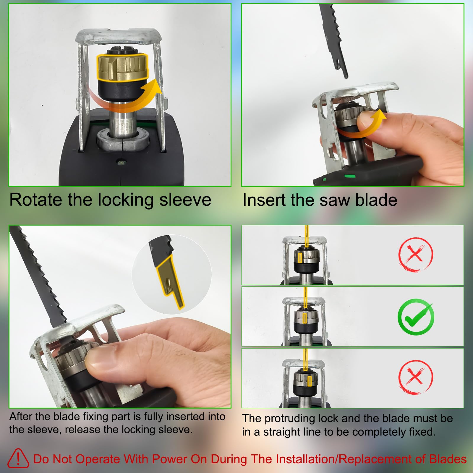 Muylux cordless reciprocating saw cutting PVC piping efficiently.