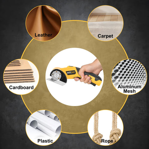 Muylux safety guard keeps hands safe during cardboard cutting tasks