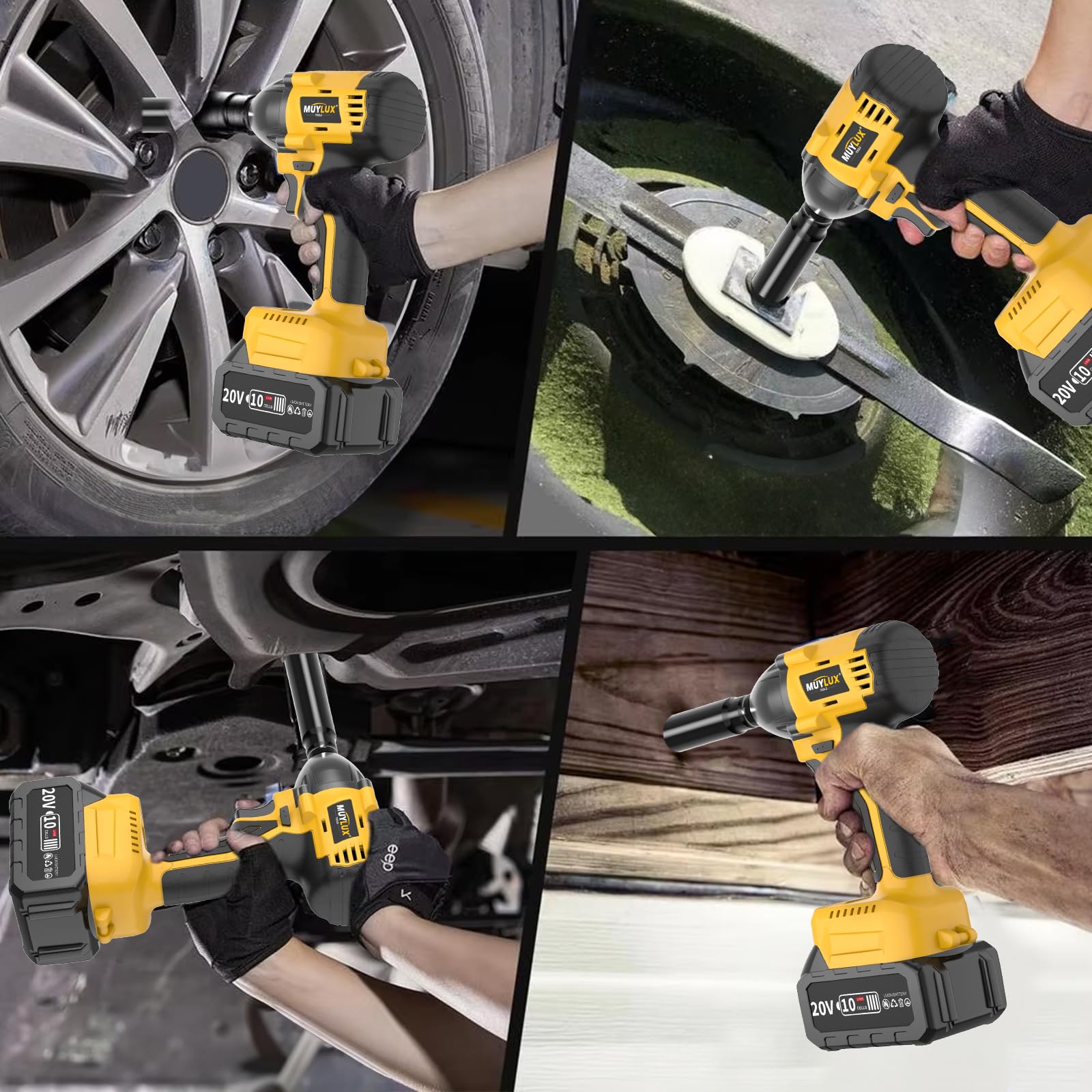 Muylux durable construction for long-lasting use