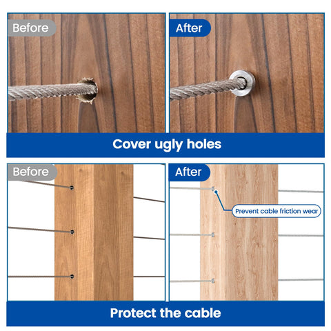 Outdoor use: marine-grade CR13 sleeve resists rust in harsh environments.