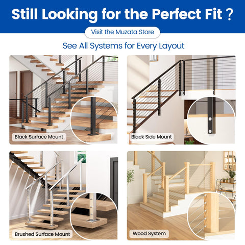 Muzata easy DIY installation guide supports step-by-step setup