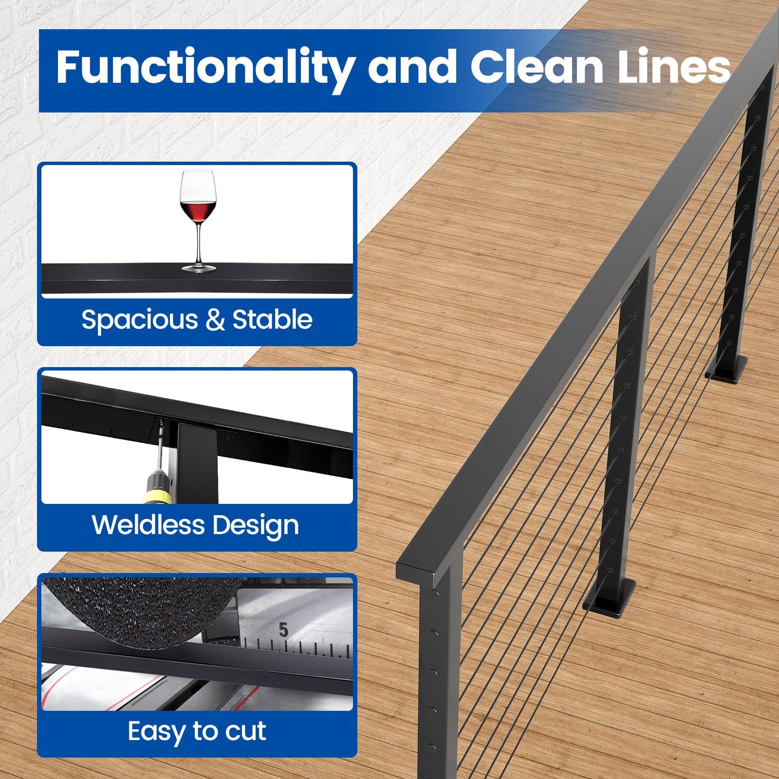 Four-layer spray paint on Muzata HT10 provides rust resistance and easy cleaning.