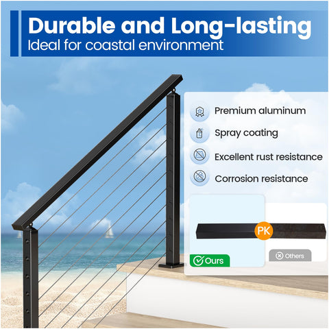 Muzata HL10 compatible posts PD01 PD02 connection for secure mounting