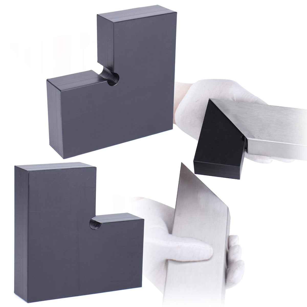 Muzata HT10/HT14 corner connector 2-pack hidden inside rail for clean aesthetic