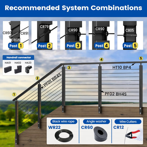 Muzata CT16 wrench and CR60 washer included for installation efficiency.