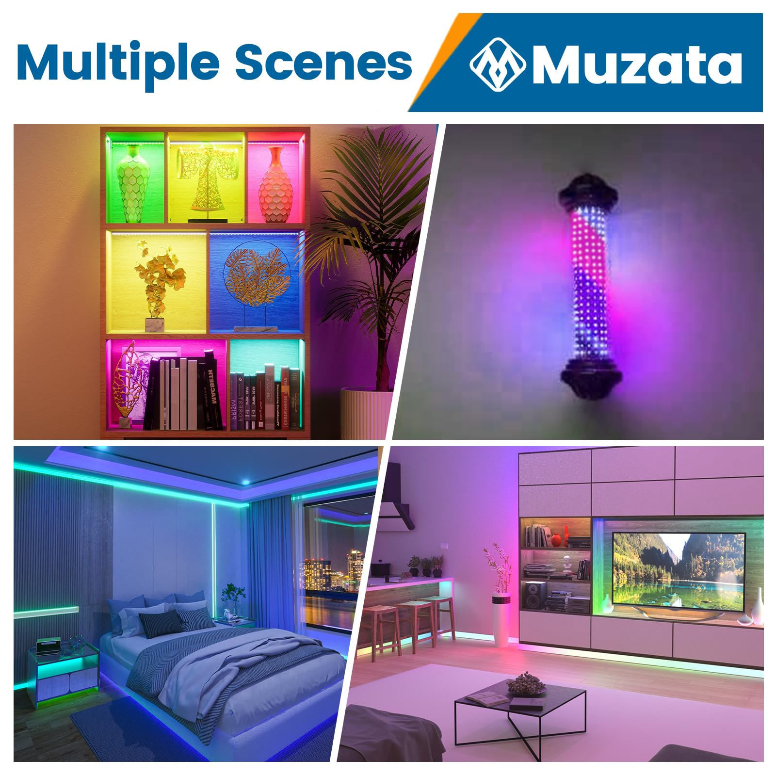 LC31 mood lighting channel offers colorful effects for ambient spaces.