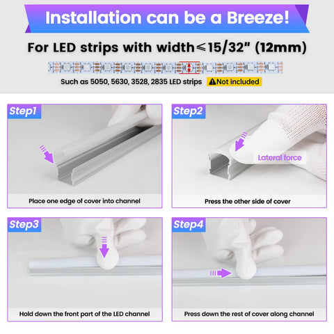 Connectors LCB1 and LCC1 enable extensions and corner setups for U108.