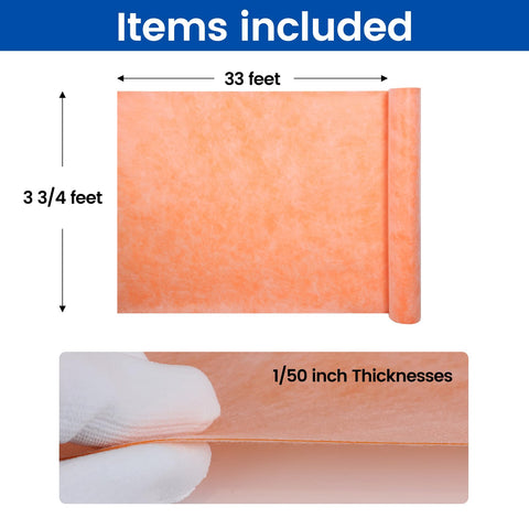 Muzata membrane cut to fit precisely with scissors for installation.
