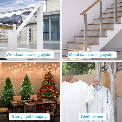 Muzata WR02 deck railing installation image demonstrates clean, professional setup.