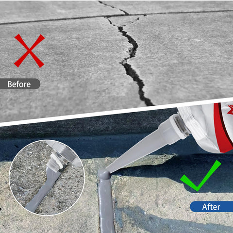 MuzeFansi sealant provides lasting waterproof protection on concrete surfaces.