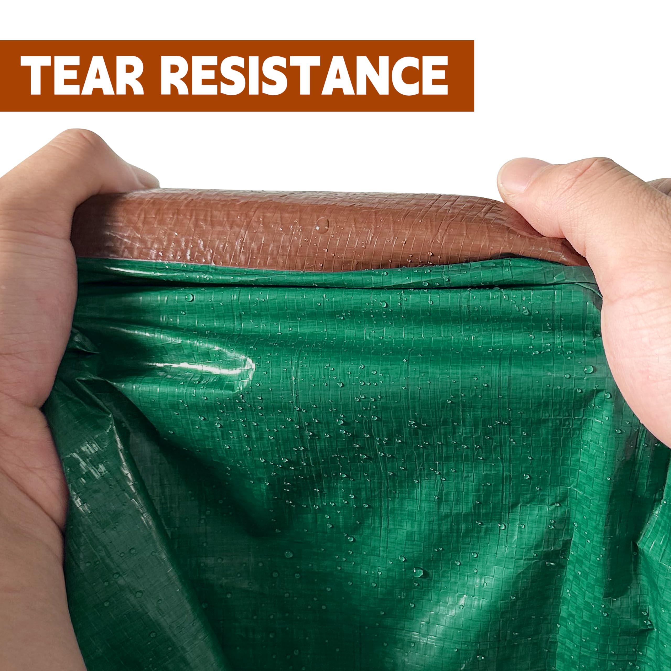 MVPNET tarp UV-resistant material shields gear from sun during trips.
