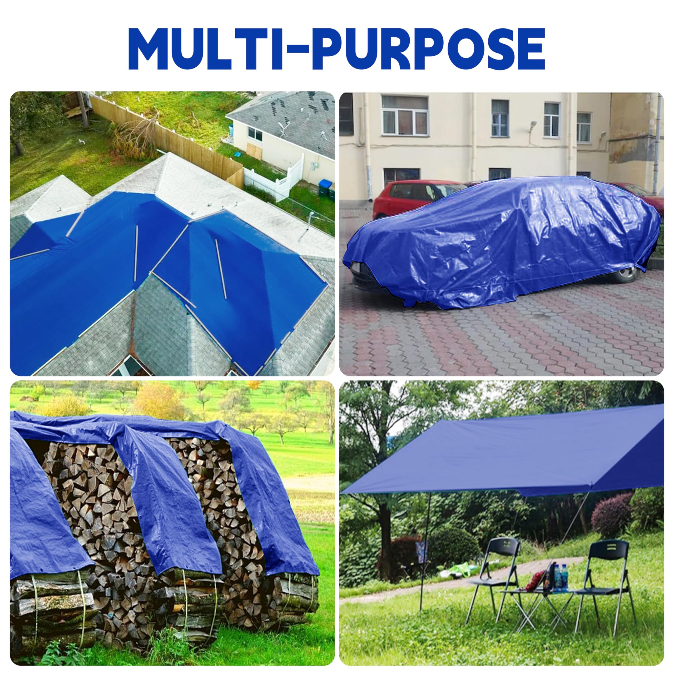 MVPNET tarp doubles as camping mat shelter