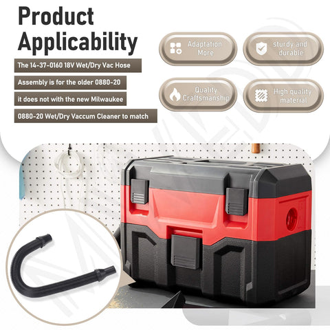 MWEDP reinforced bend-capacity hose resists kinking for longer tool life.