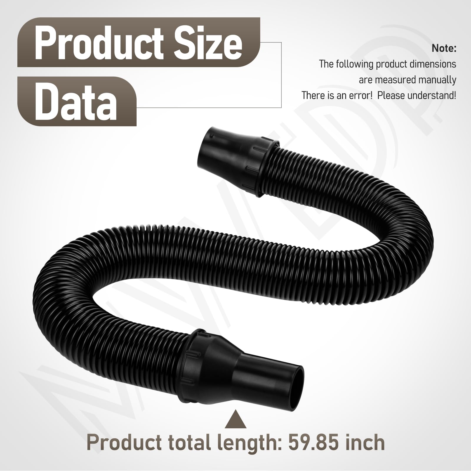MWEDP hose compatible with Milwaukee 0880-20; secure connection for dependable cleaning.