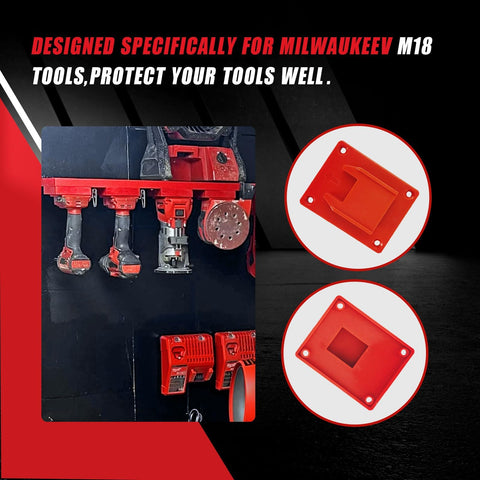 MXASLKMZ tool-holder-drill-cradle holds drills securely for quick access.