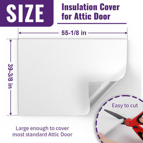Mxclimate attic fan vent cover installed for a tight ceiling seal
